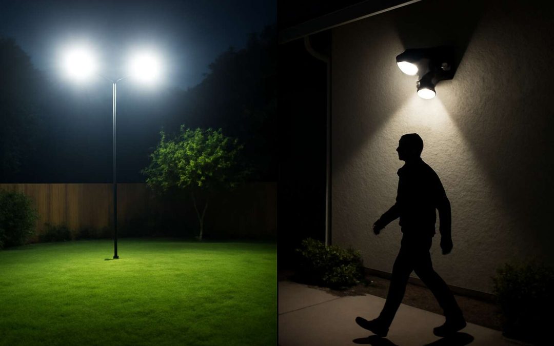 Flood Lights vs Motion Sensor Lights: Which Bright Upgrade Suits Your Security Needs?