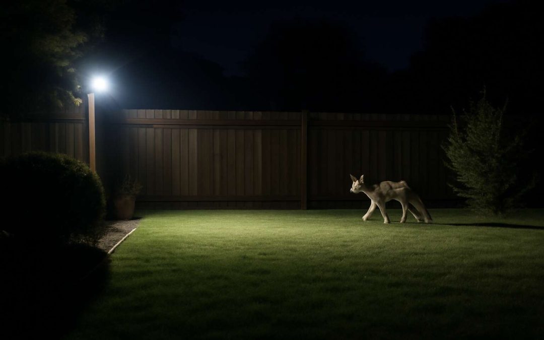 Will Flood Lights Keep Coyotes Away? Discover How Bright Illumination Fights Off Wildlife Intruders