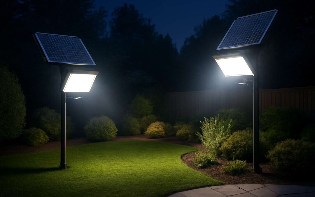 solar flood lights 6000 lumens