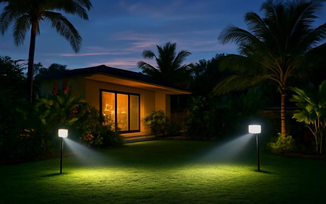 solar flood lights jamaica