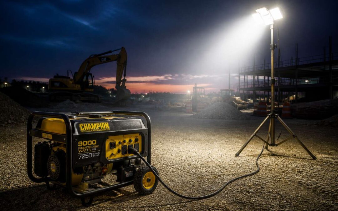 flood lights generator
