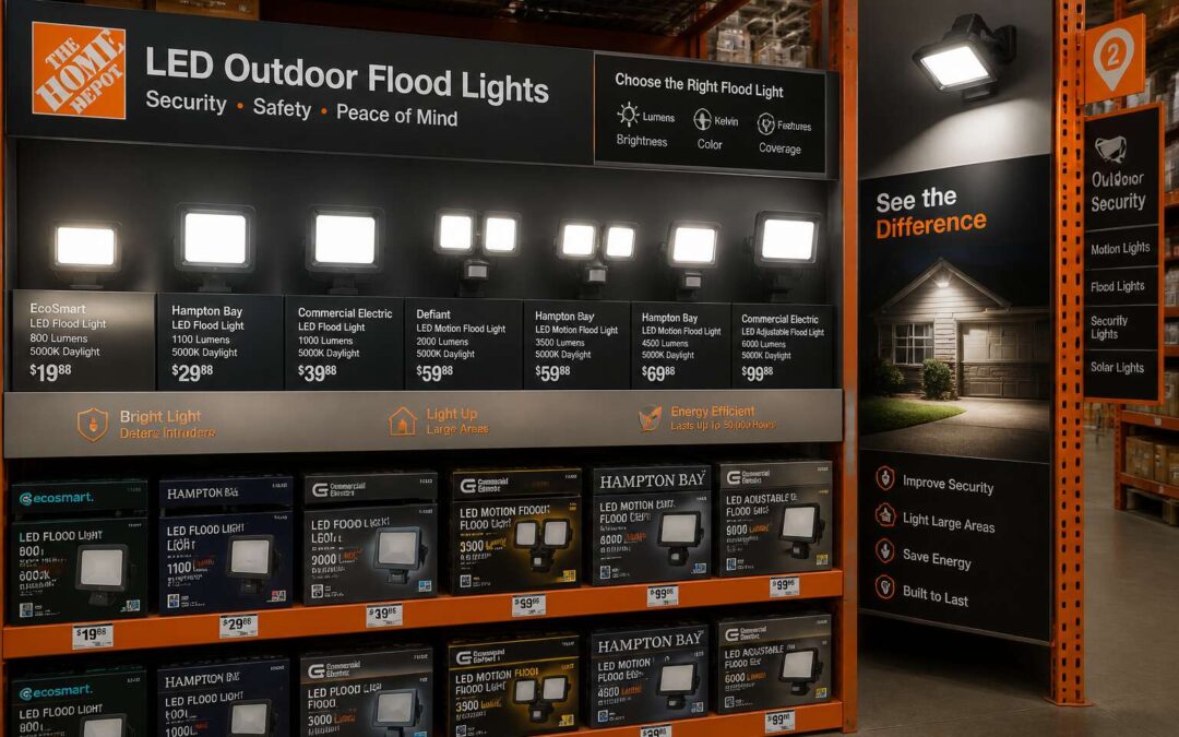 flood lights at home depot