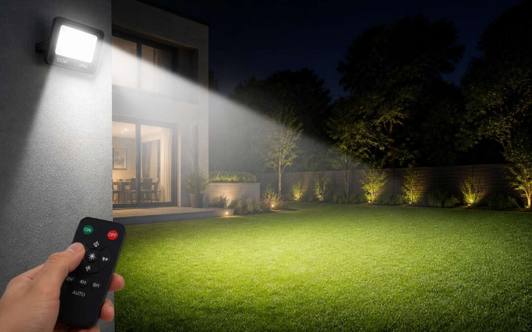 flood lights with remote